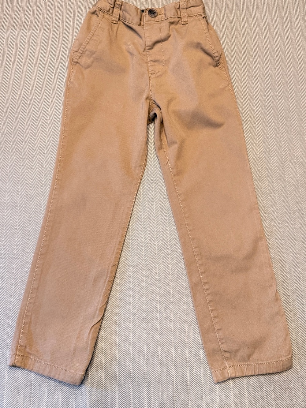 The Children's Place Boys Khaki Chino Pants Size 5T Adjustable Waist